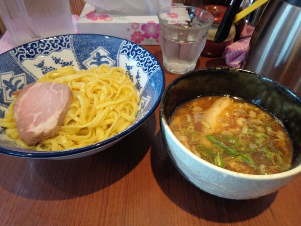 「つけそば黒チャー２枚７６０円」@中華そば 虎桜の写真