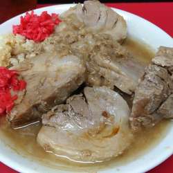 ラーメン並 豚マシ
