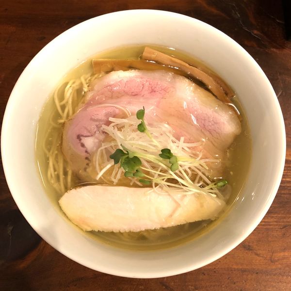 「塩そば ￥850」@中華そば しば田の写真