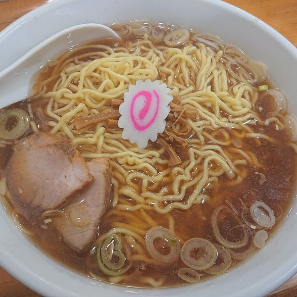 「中華ソバ700円(硬め、濃いめ)」@赤坂味一の写真