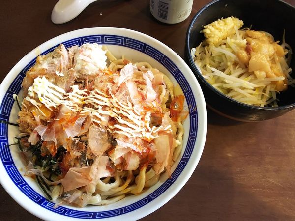 「【限定】冷やし（限定A）　ニンニクアブラ　850円」@ラーメン ゼンゼンの写真