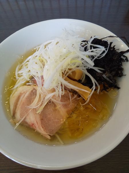 「【限定】冷やし塩そば900円」@中華そばイデタの写真