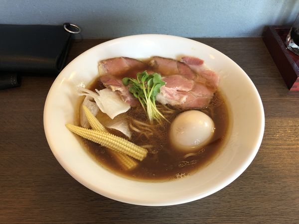 「特製あさりSOBA」@麺屋 グラフミの写真