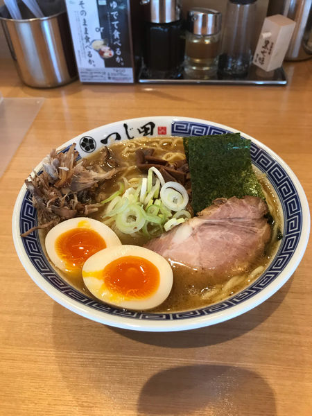 「濃厚ラーメン豚ほぐし大盛り」@つじ田 水道橋店の写真
