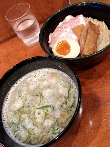 「新豚骨つけ麺」@クラッチ ヒッターの写真