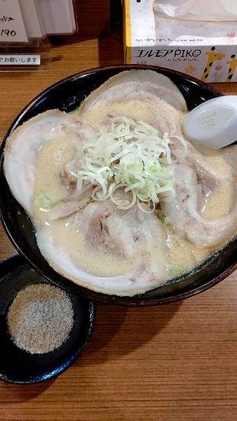 「豆乳みそらーめん　890円」@手打ちらーめん はやぶさの写真