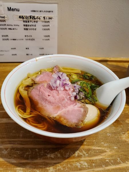 「超特製軍鶏そば」@麺尊 RAGEの写真