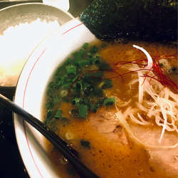 豚骨醤油+ライス