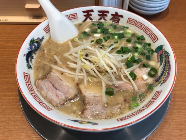 「らーめん」@らーめん天天有 神田の写真