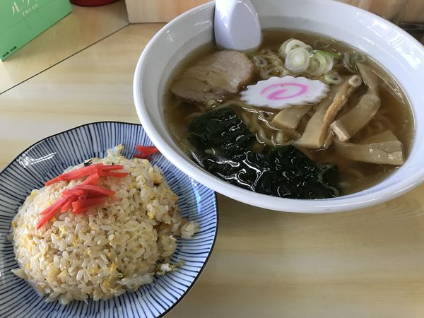 「チャーハンセット　＋200円」@めん道楽 本店の写真