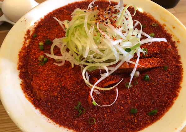 「赤だく+卵かけご飯1000円」@麺屋 極鶏 一乗寺本店の写真