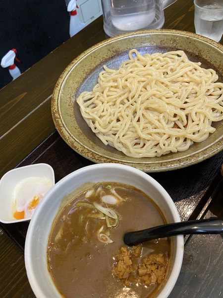 「濃厚魚介つけ麺温玉」@ちょもらん麺の写真