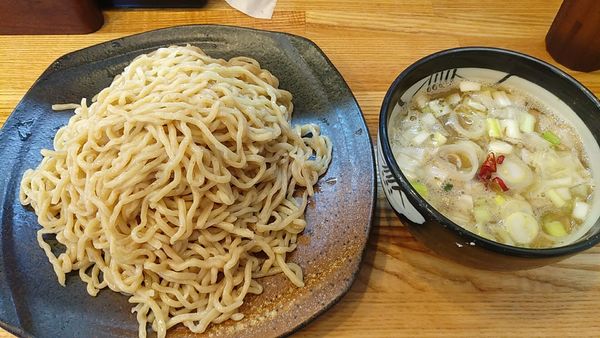 「つけそば(大盛)」@中華そば専門 とんちぼの写真