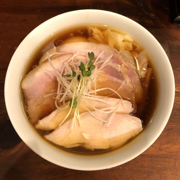 「特製中華そば ￥1200」@中華そば しば田の写真