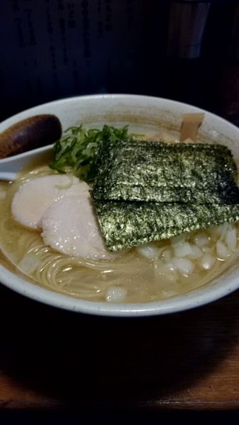 「濃厚鶏醤油  大盛（８７０円）」@麺匠ようすけ 鶏煮亭の写真