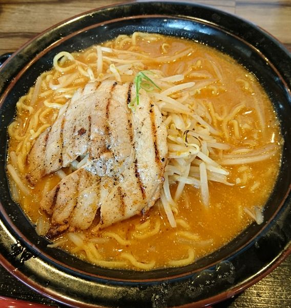 「百年味噌ラーメン:大盛」@マルキン本舗 幸手店の写真