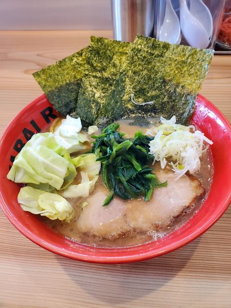 「ヤバイラーメン並盛」@圭一屋 茅ヶ崎店の写真