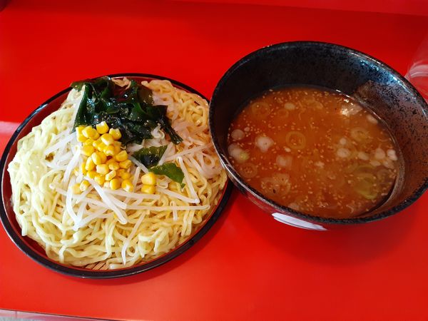 「冷やしつけめん、みそ、大盛」@熊大路の写真