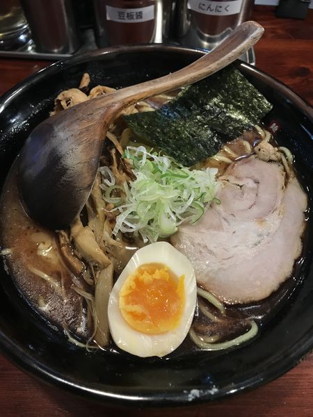 「田ぶしラーメン、サービス大盛り」@麺処 田ぶし 高円寺本店の写真