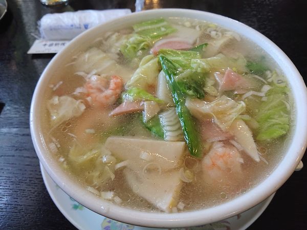 「エビそば(並盛)1,000円」@郷華の写真