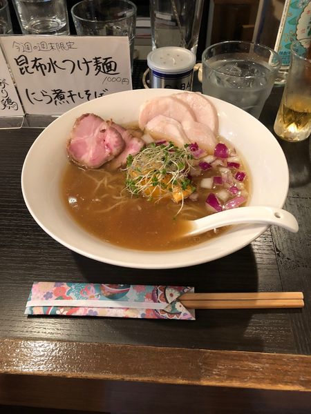 「特製醤油ソバ」@まがり鶏の写真