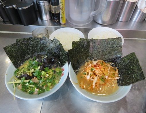 「裏醍醐セット　830円＋紅醍醐セット830円」@雪濃湯の写真