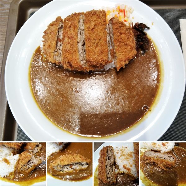 「ジャンボメンチカツカレー　750円」@マイカリー食堂 上野店の写真