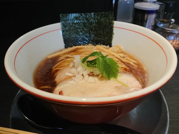 「中華そば(醤油)」@つけ麺 中華そば アンタイNOODLESの写真
