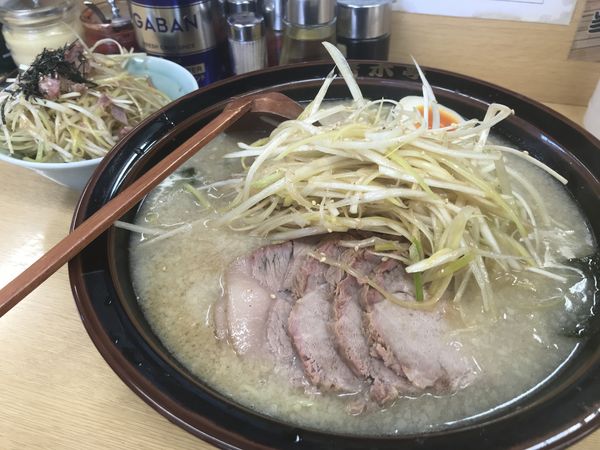 「ネギチャーシュー 中」@ラーメン青木亭 越谷店の写真