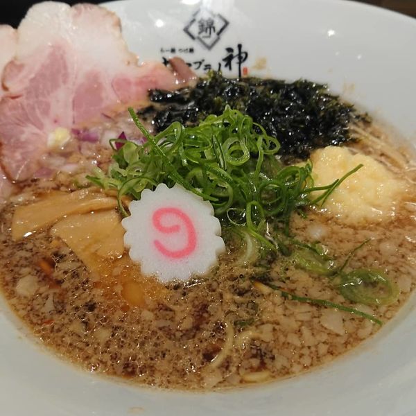 「背脂生姜醤油そば 900円」@錦 セアブラノ神の写真