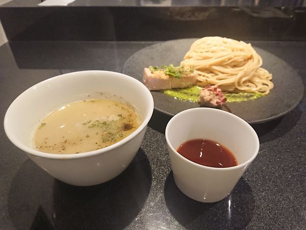 「クラムチャウダーつけSoba」@Japanese Soba Noodles 蔦の写真