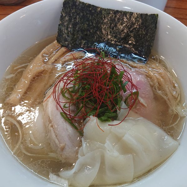 「特製塩そば1000円」@アメノオトの写真