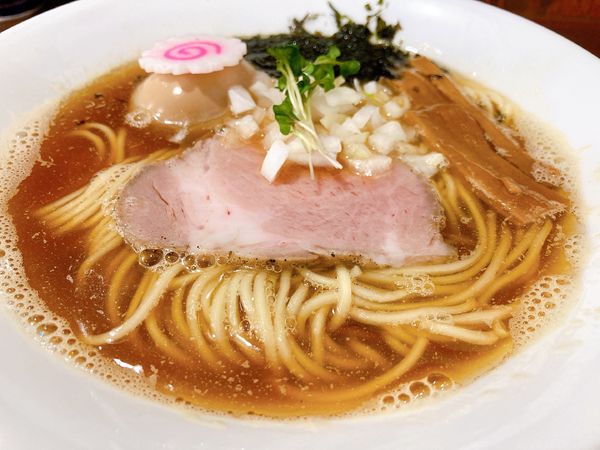 「煮干味玉蕎麦」@中華蕎麦 萌芽の写真