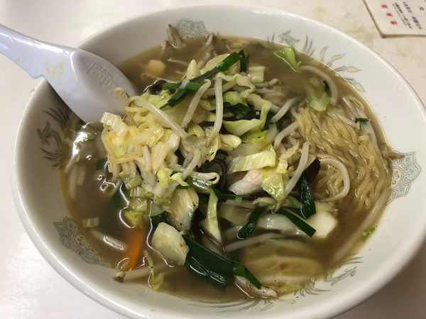 「タンメン650円」@将来軒の写真