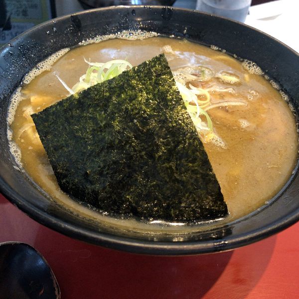 「煮干しだし中華そば太麺(792円)」@中華そば くりの木 北本店の写真