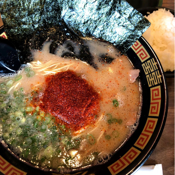 「ラーメン　890円　海苔　120円　ライス　200円」@一蘭 前橋インター店の写真
