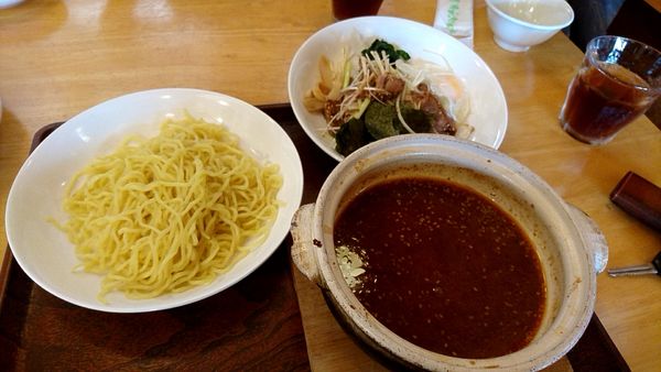 「葱叉焼味噌つけ麺　980円」@中華料理レストラン 四川亭の写真