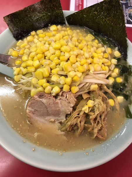 「ネギミソラーメン＋コーン」@ラーメンショップ幸手 金田亭の写真