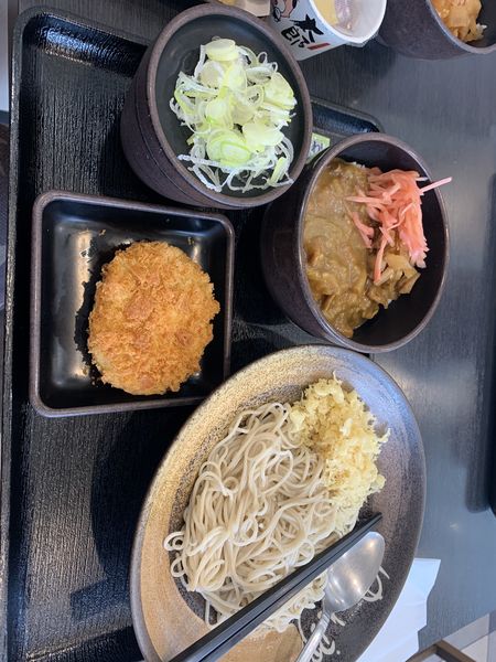 「蕎麦　ミニカレー」@ゆで太郎 高崎問屋町店の写真