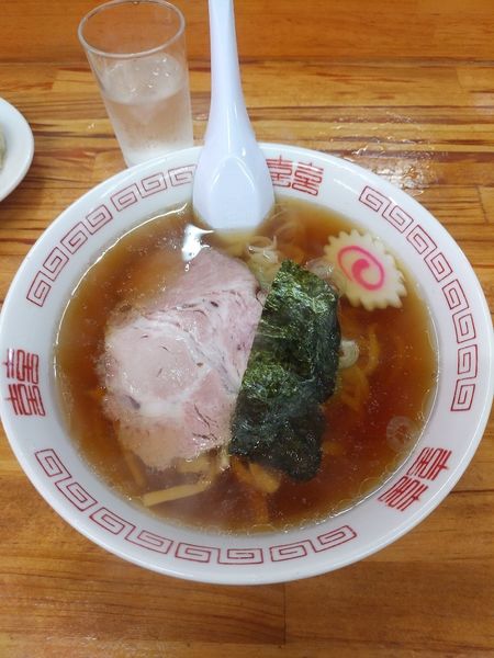 「手打ち中華そば」@藤屋の写真