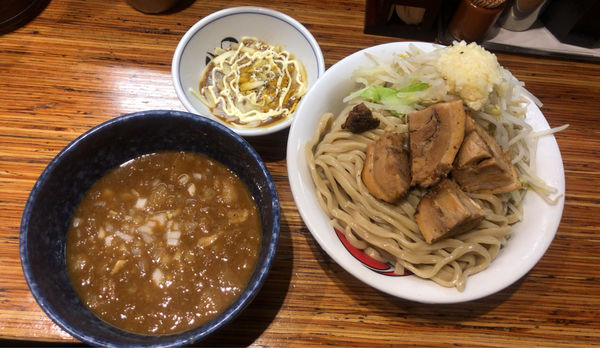 「野菜つけめん特 カレーモントレー」@雷 松戸駅東口店の写真