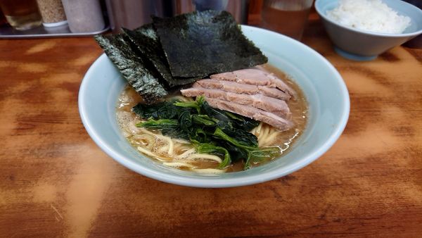「チャーシューメン 中盛」@横浜ラーメン 武蔵家 船橋店の写真