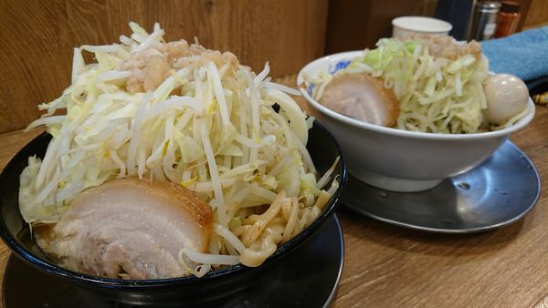 「味噌ラーメン+ヤサイダブル+アブラ」@ジャンクガレッジ 北浦和店の写真