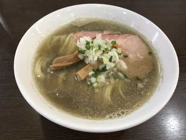 「【限定】少し濃い煮干し」@中華そばイデタの写真