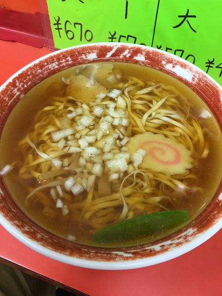 「中華そば…470円」@中華のカトウの写真