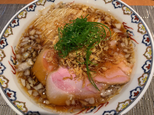 「玉葱中華そば670円」@柴崎亭の写真