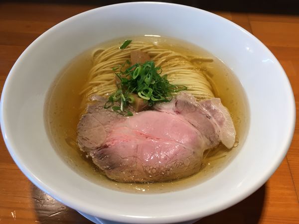 「塩煮干そば…500円」@麺処 清水の写真