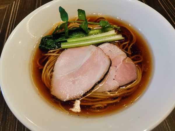 「熟成醤油」@中華蕎麦 三藤の写真