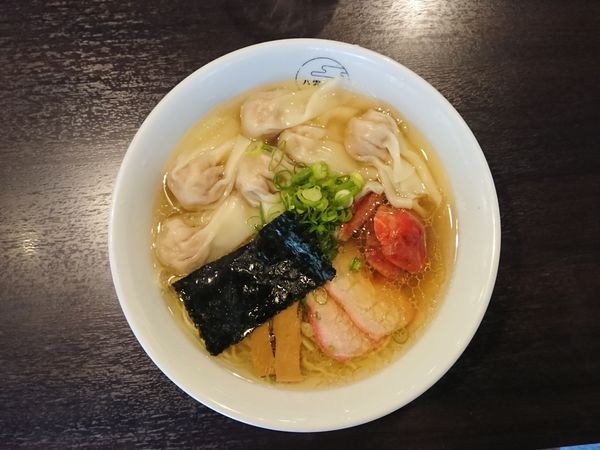 「白だし肉ワンタン麺＋切り落としチャーシュー」@八雲の写真