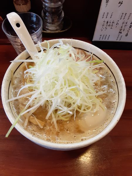 「みそねぎラーメン900円+味玉50円」@麺屋 旬の写真